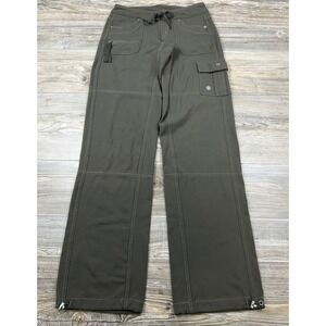 Athleta Bettona Boyfriend Cargo Pants Green Pull-On XXS~ 27x32 Gorpcore Hiking